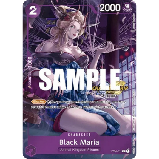Black Maria (CS 2023 Celebration Pack) (ST04-011) - One Piece Promotion Cards Foil
