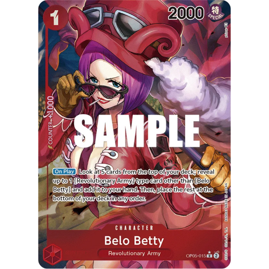 Belo Betty (015) (Alternate Art) (OP05-015) - Awakening of the New Era Foil