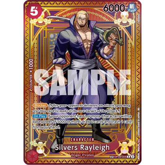 Silvers Rayleigh (SP) (OP09-005) - A Fist of Divine Speed Foil