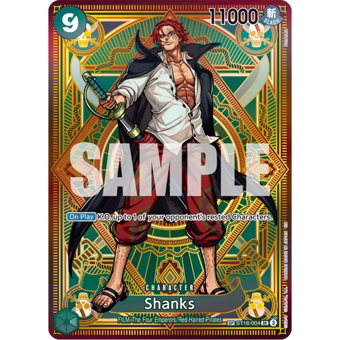 Shanks (SP) (ST16-004) - A Fist of Divine Speed Foil