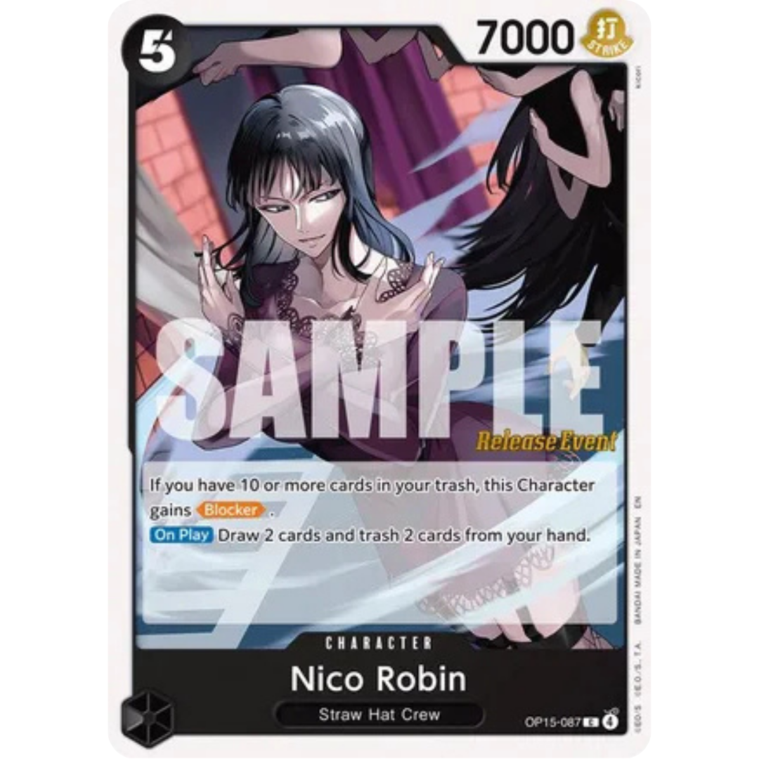 Nico Robin (OP15-087) (OP15-087) - Adventure on Kami's Island Release Event Cards