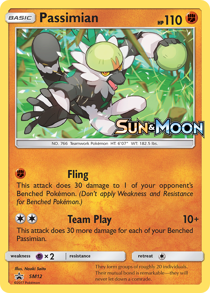 Passimian - SM12 (Prerelease)  - Holofoil SM Promos - Promo