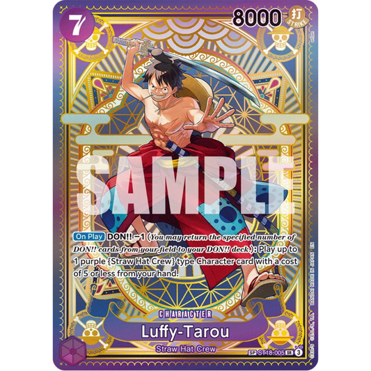 Luffy-Tarou (SP) (ST18-005) - A Fist of Divine Speed Foil