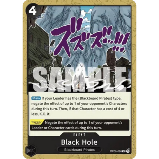 Black Hole (OP09-098) - Emperors in the New World
