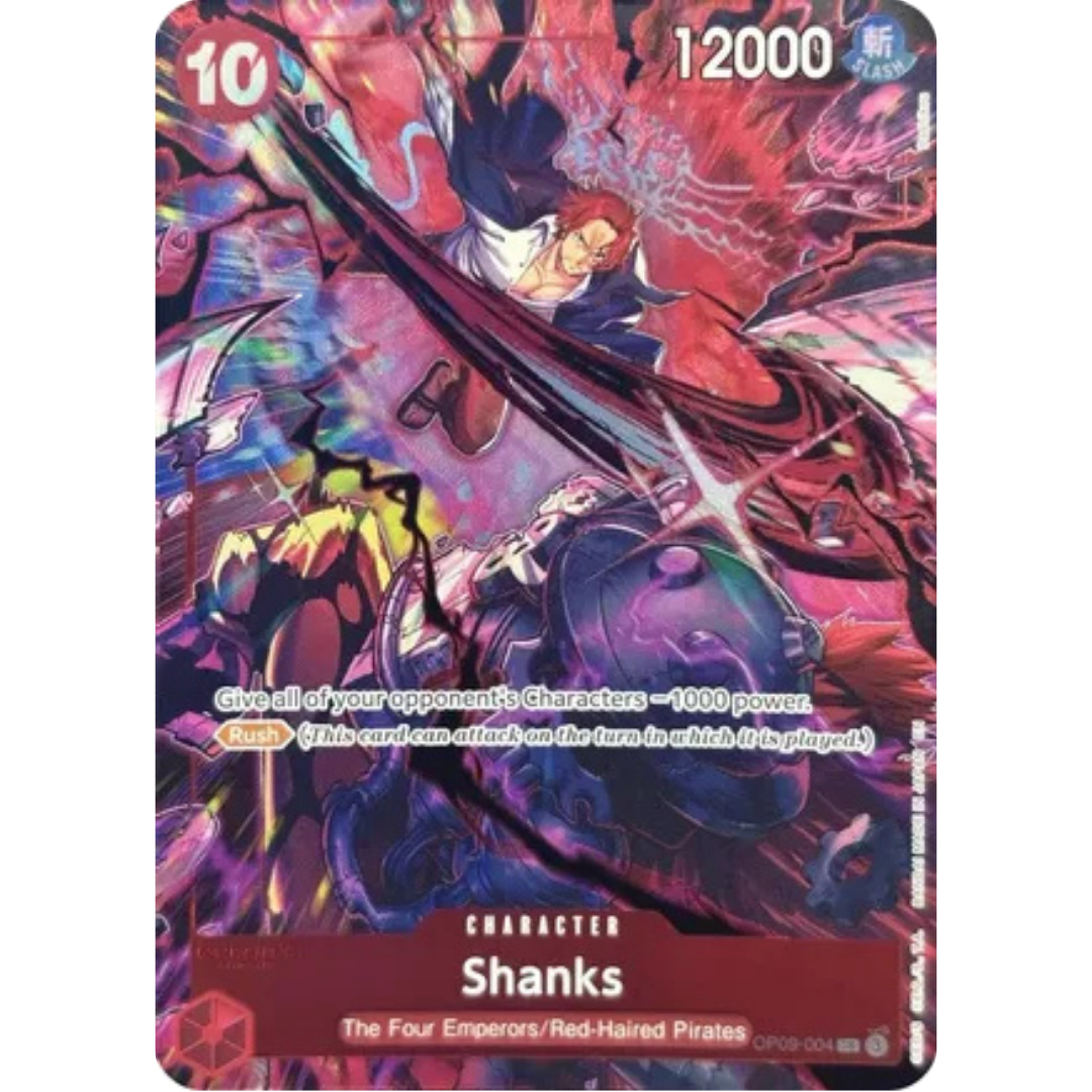 Shanks (004) (English Version 2nd Anniversary Set) (OP09-004) - One Piece Promotion Cards Foil
