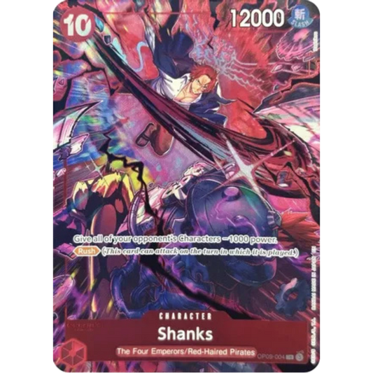 Shanks (004) (English Version 2nd Anniversary Set) (OP09-004) - One Piece Promotion Cards Foil