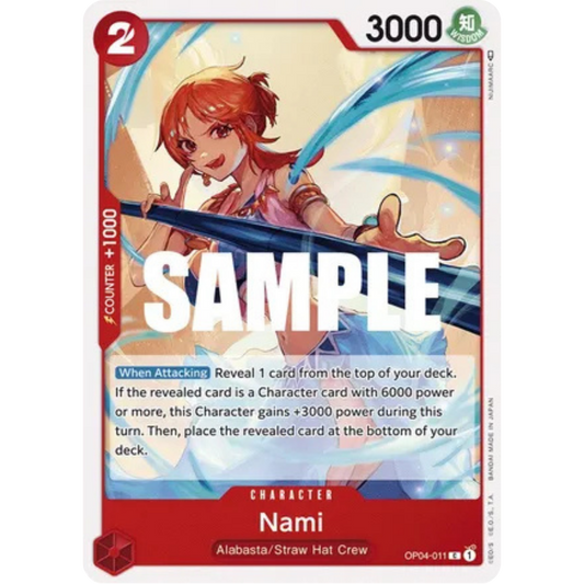 Nami (OP04-011) - Kingdoms of Intrigue