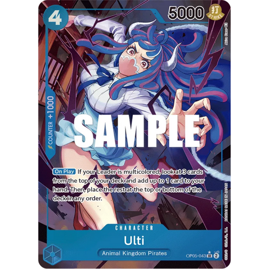 Ulti (Alternate Art) (OP05-043) - Awakening of the New Era Foil