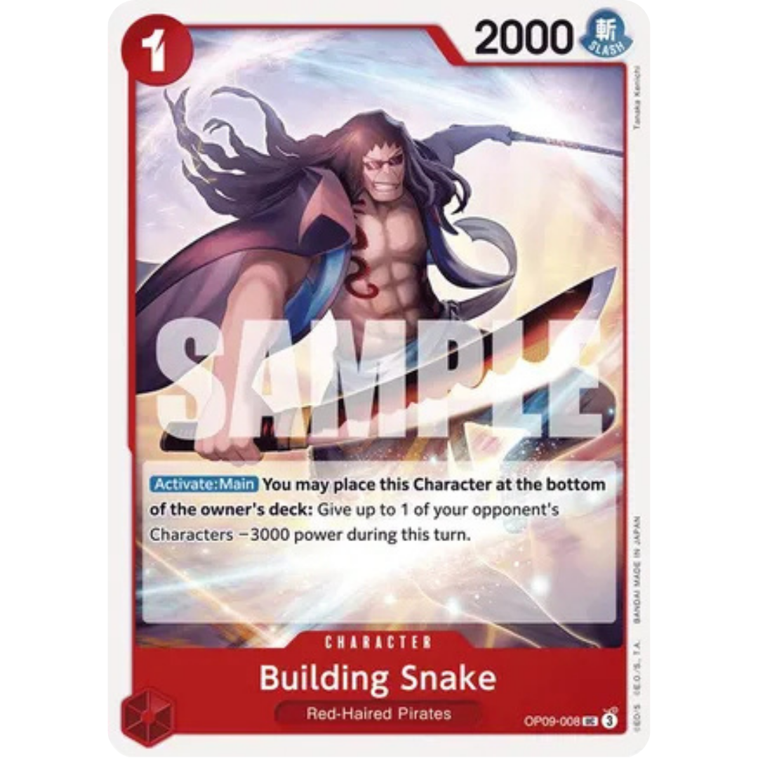 Building Snake (OP09-008) - Emperors in the New World