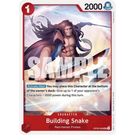 Building Snake (OP09-008) - Emperors in the New World