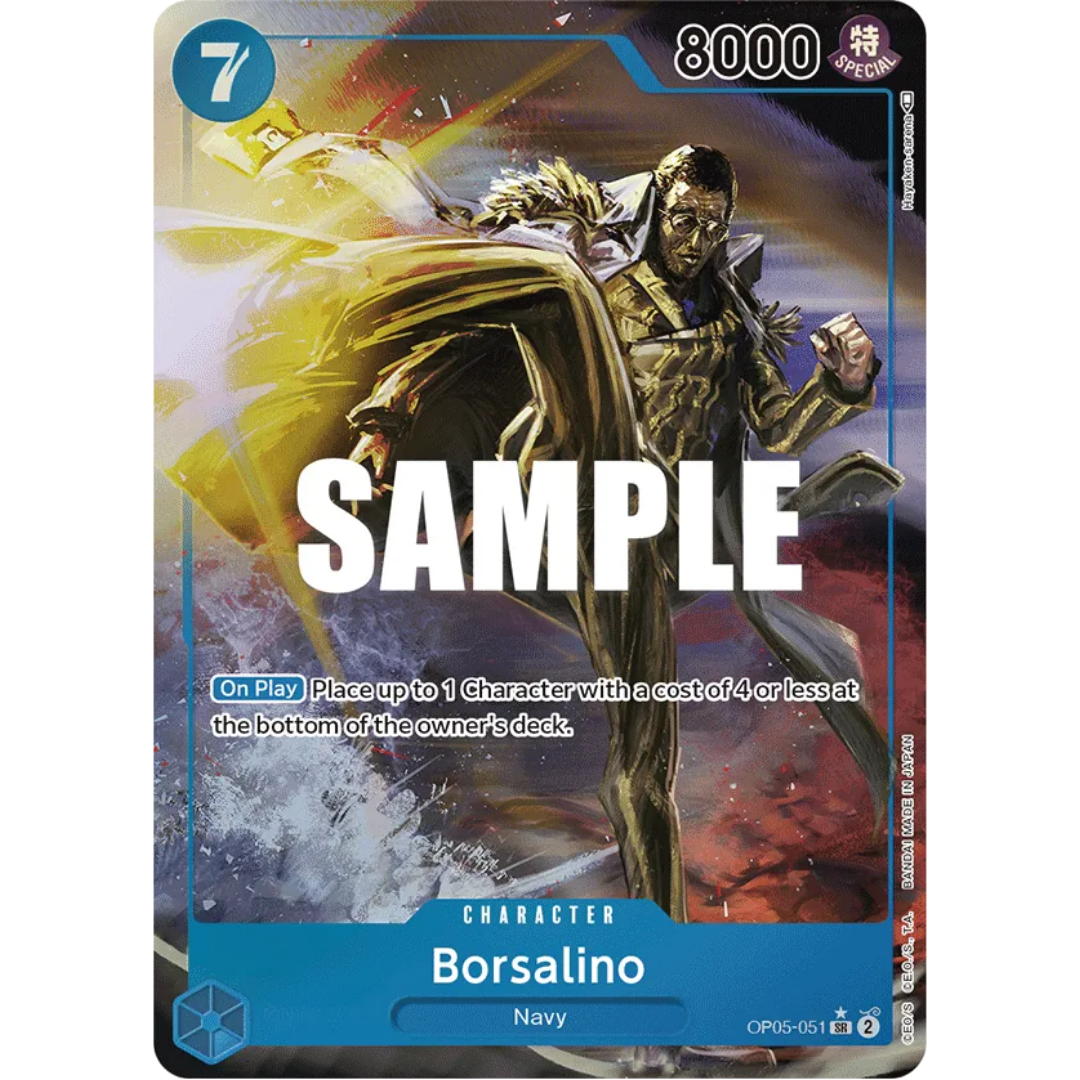 Borsalino (Alternate Art) (OP05-051) - Awakening of the New Era Foil