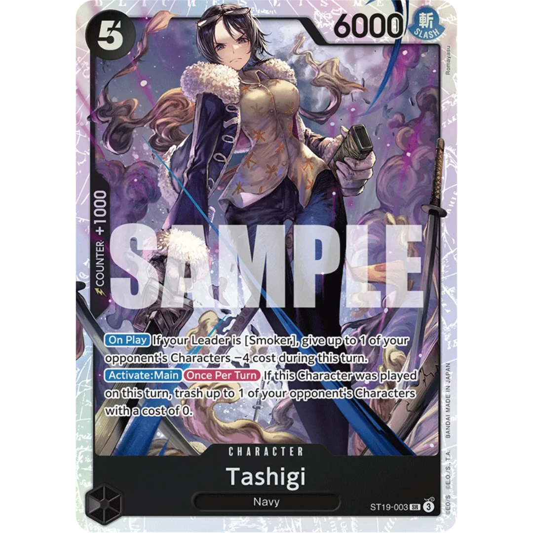 Tashigi (ST19-003) - Starter Deck 19: BLACK Smoker Foil