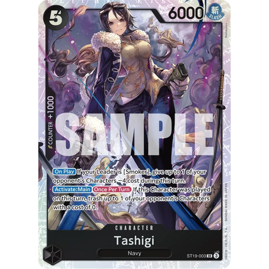 Tashigi (ST19-003) - Starter Deck 19: BLACK Smoker Foil