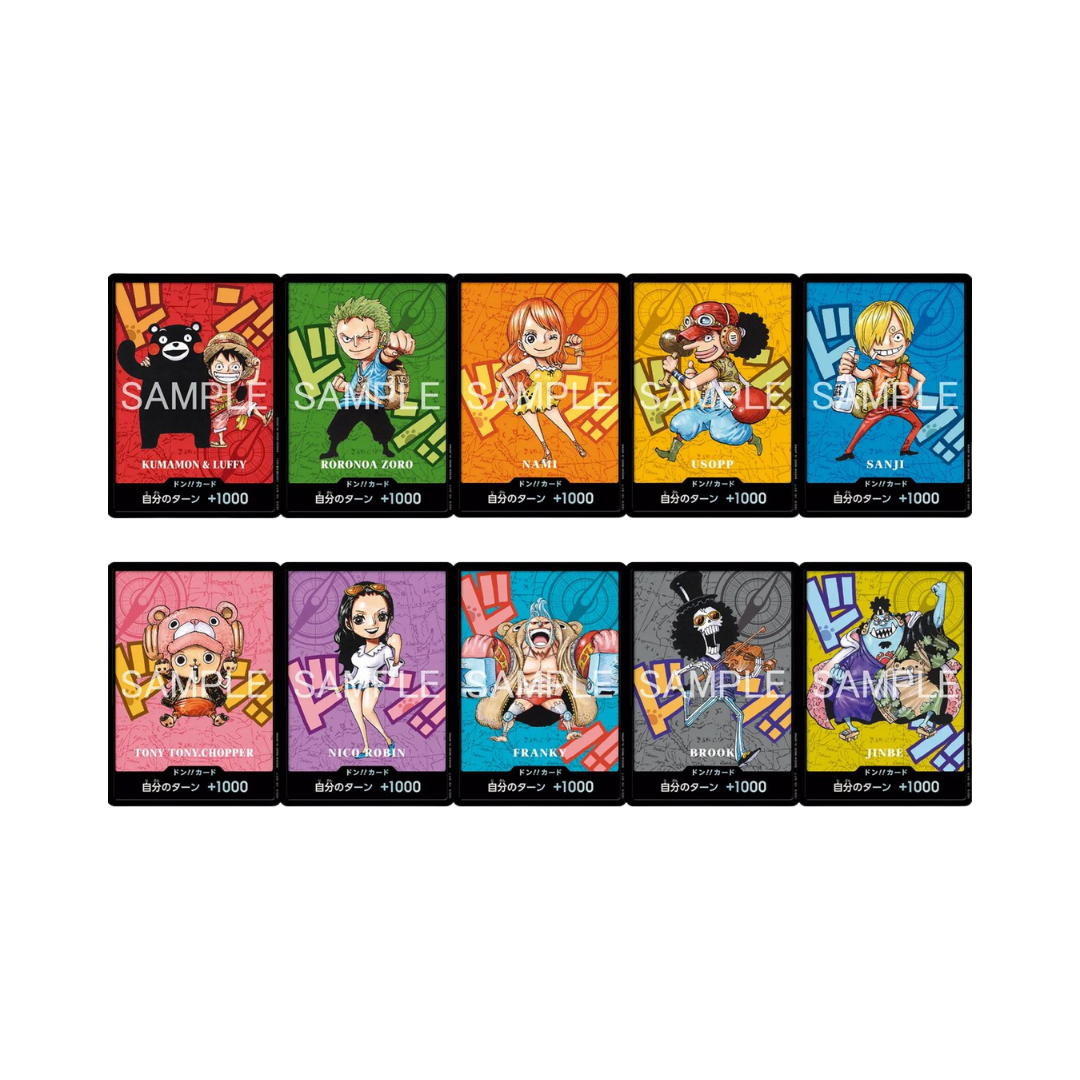 One Piece Premium Card Collection - Kumamoto Prefecture Special Edition DON!! Set