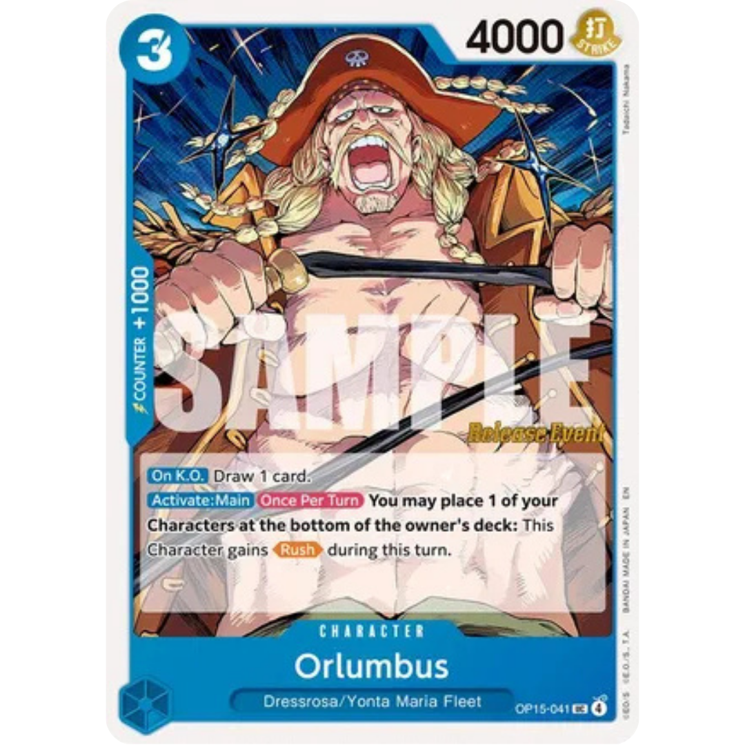 Orlumbus (OP15-041) - Adventure on Kami's Island Release Event Cards