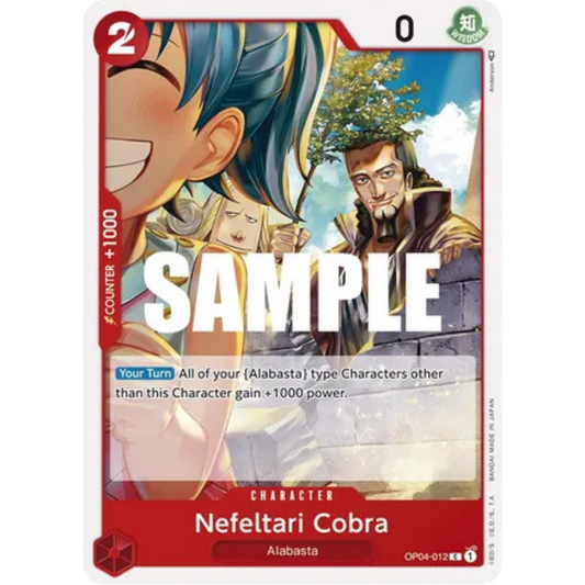 Nefeltari Cobra (OP04-012) - Kingdoms of Intrigue