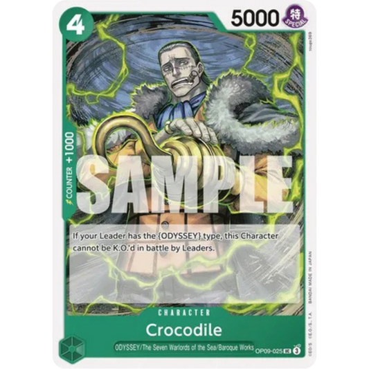 Crocodile (025) (OP09-025) - Emperors in the New World