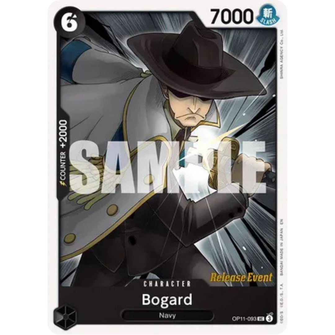 Bogard (OP11-093) - A Fist of Divine Speed Release Event Cards