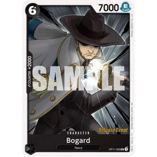 Bogard (OP11-093) - A Fist of Divine Speed Release Event Cards