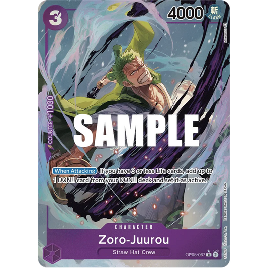 Zoro-Juurou (Alternate Art) (OP05-067) - Awakening of the New Era Foil