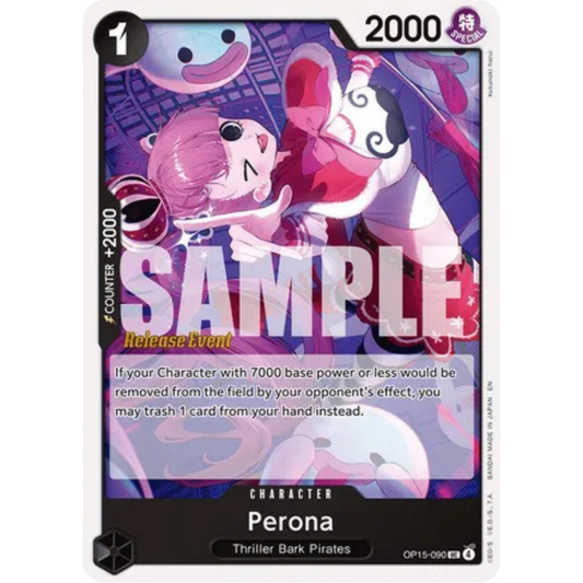 Perona (OP15-090) - Adventure on Kami's Island Release Event Cards