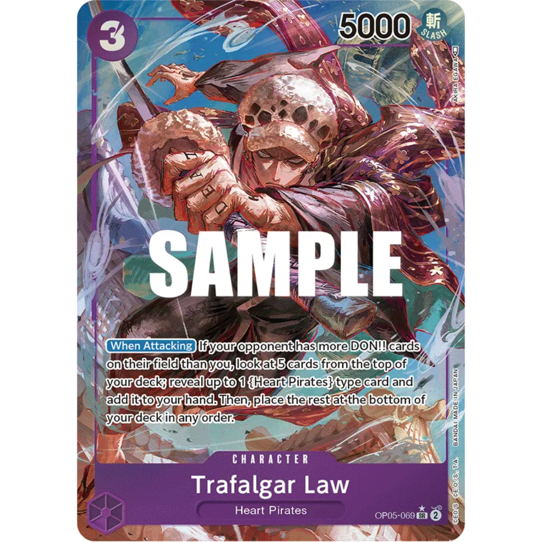 Trafalgar Law (Alternate Art) (069) (OP05-069) - Awakening of the New Era Foil