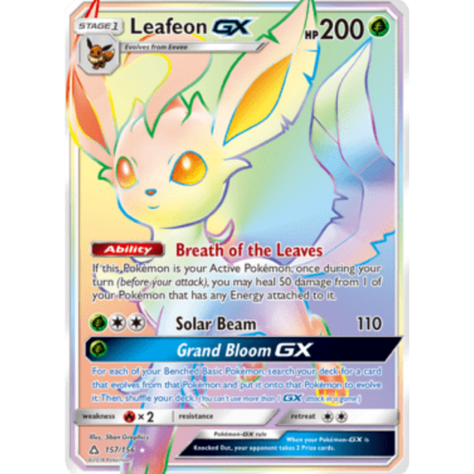 Leafeon GX (157/156) [Sun & Moon: Ultra Prism]