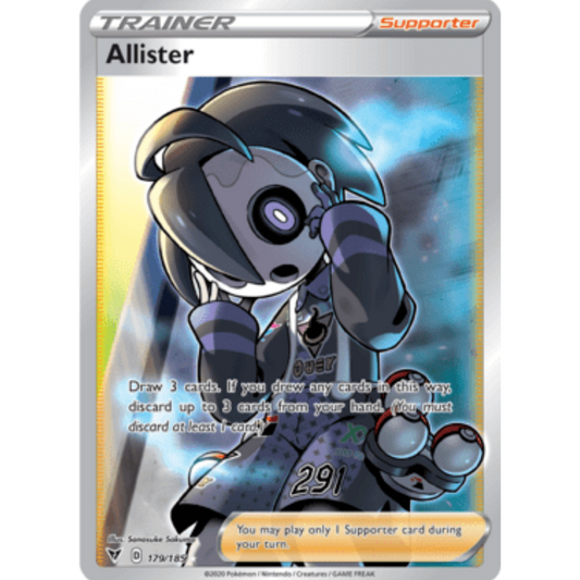 Allister (179/185) [Sword & Shield: Vivid Voltage]