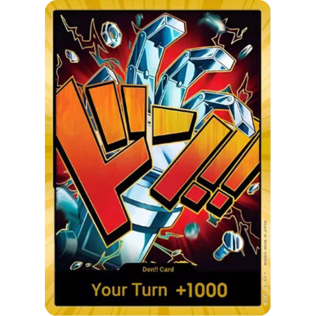 DON!! Card (Eustass "Captain" Kid) (Gold) - Premium Booster -The Best- Foil