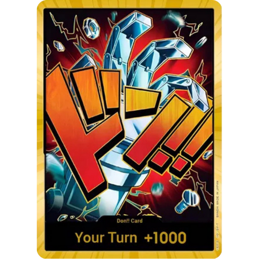 DON!! Card (Eustass "Captain" Kid) (Gold) - Premium Booster -The Best- Foil