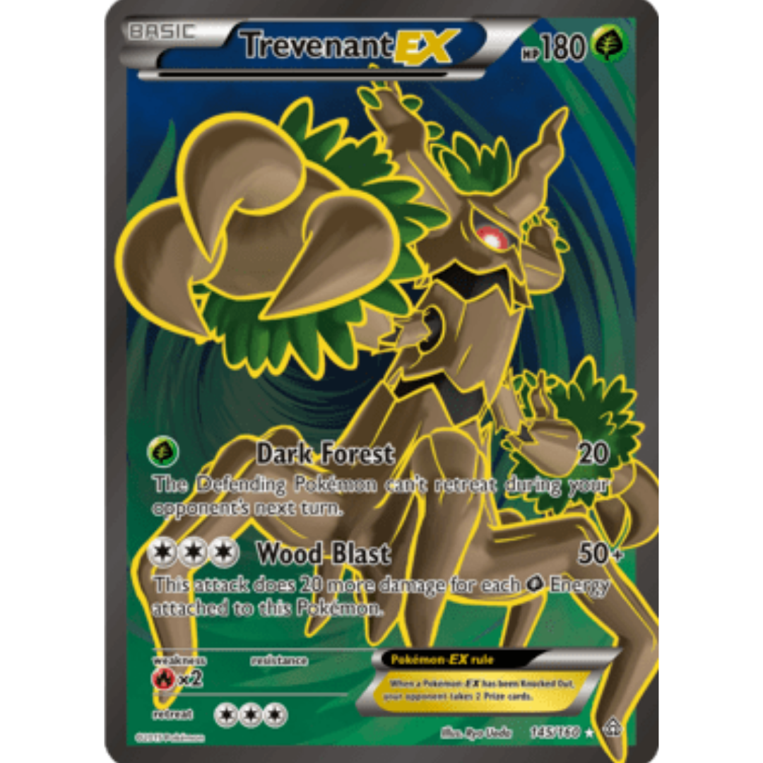 Trevenant EX (145 Full Art)  - Holofoil XY  Primal Clash - Ultra Rare