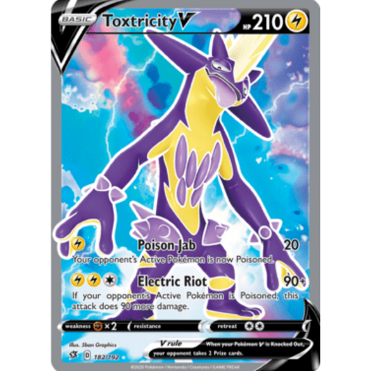Toxtricity V (182/192) [Sword & Shield: Rebel Clash]