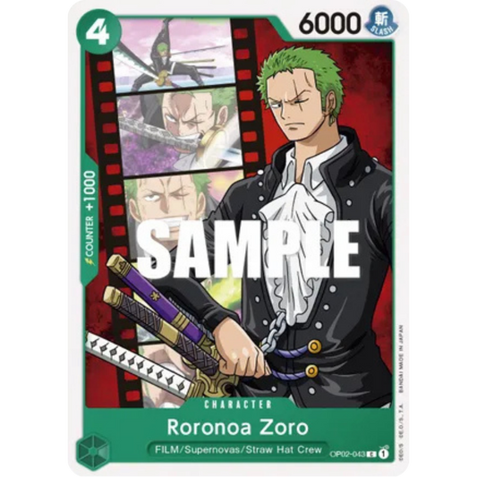 Roronoa Zoro (OP02-043) - Paramount War