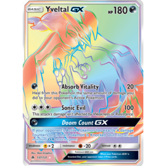 Yveltal GX (137/131) [Sun & Moon: Forbidden Light]