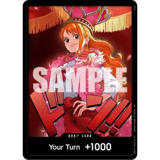 DON!! Card (Nami) - Extra Booster: One Piece Heroines Edition Foil