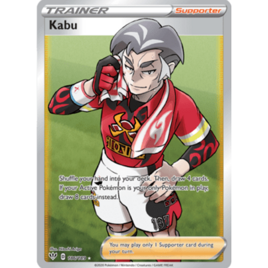 Kabu (186/189) [Sword & Shield: Darkness Ablaze]