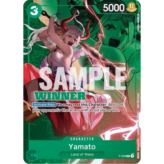 Yamato - P-008 (Winner Pack Vol. 1) (P-008) - One Piece Promotion Cards