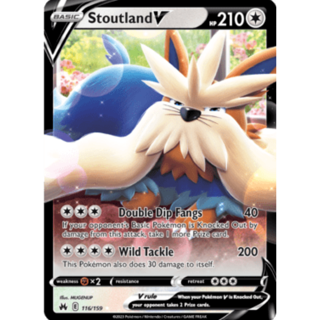 Stoutland V (116/159) [Sword & Shield: Crown Zenith]