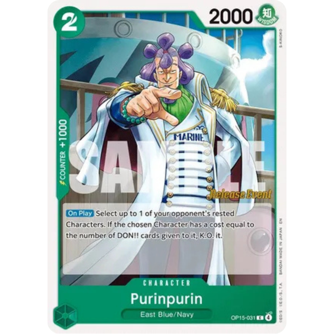 Purinpurin (OP15-031) - Adventure on Kami's Island Release Event Cards