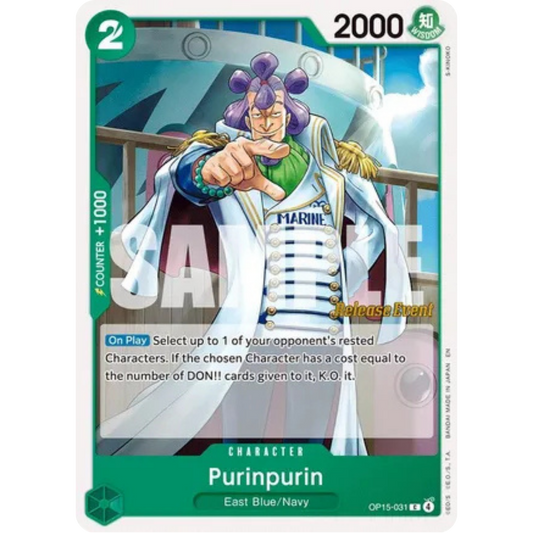 Purinpurin (OP15-031) - Adventure on Kami's Island Release Event Cards