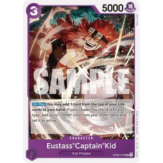 Eustass"Captain"Kid (OP09-075) - Emperors in the New World