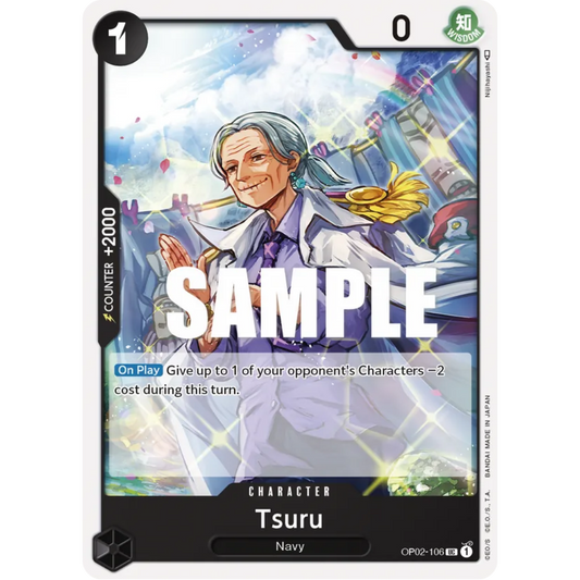 Tsuru (OP02-106) - Starter Deck 19: BLACK Smoker