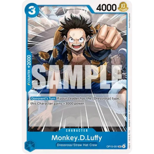 Monkey.D.Luffy (OP15-051) (OP15-051) - Adventure on Kami's Island