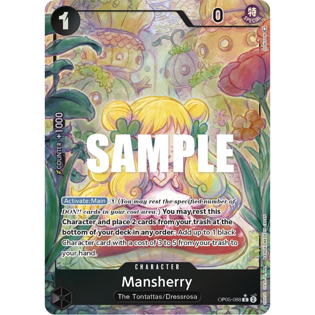 Mansherry (Alternate Art) (OP05-088) - Awakening of the New Era Foil