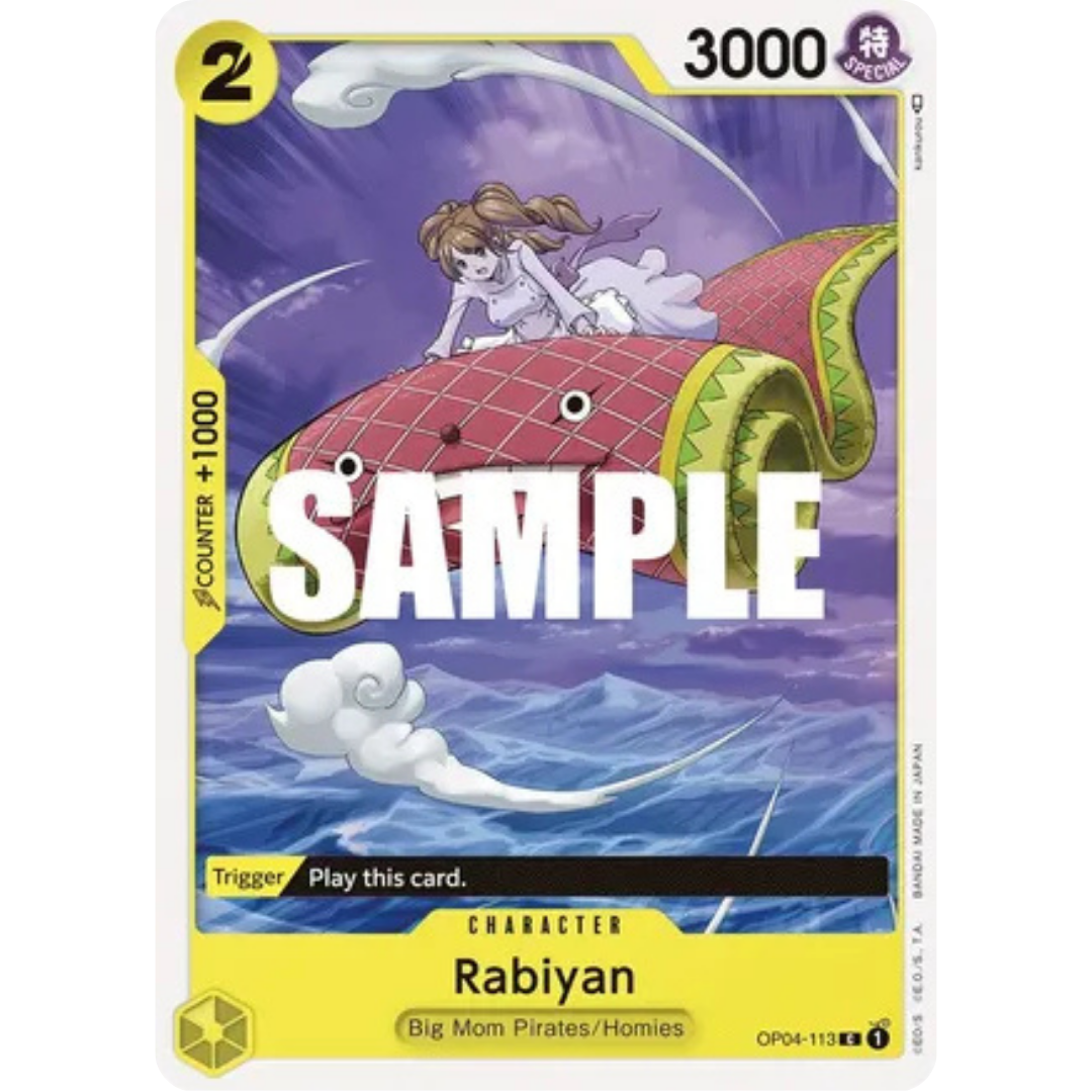 Rabiyan (OP04-113) - Kingdoms of Intrigue