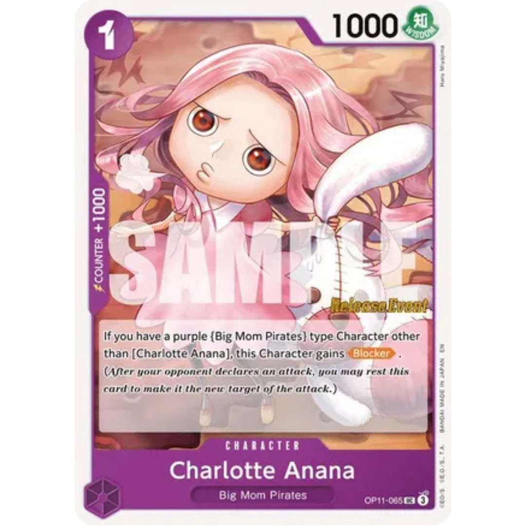 Charlotte Anana (OP11-065) - A Fist of Divine Speed Release Event Cards