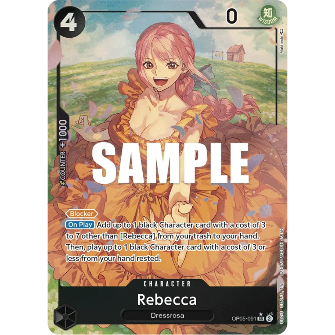 Rebecca (Alternate Art) (OP05-091) - Awakening of the New Era Foil