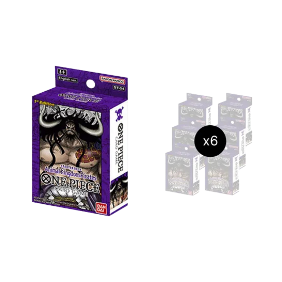 Super Pre-Release Starter Deck 4: Animal Kingdom Pirates Display