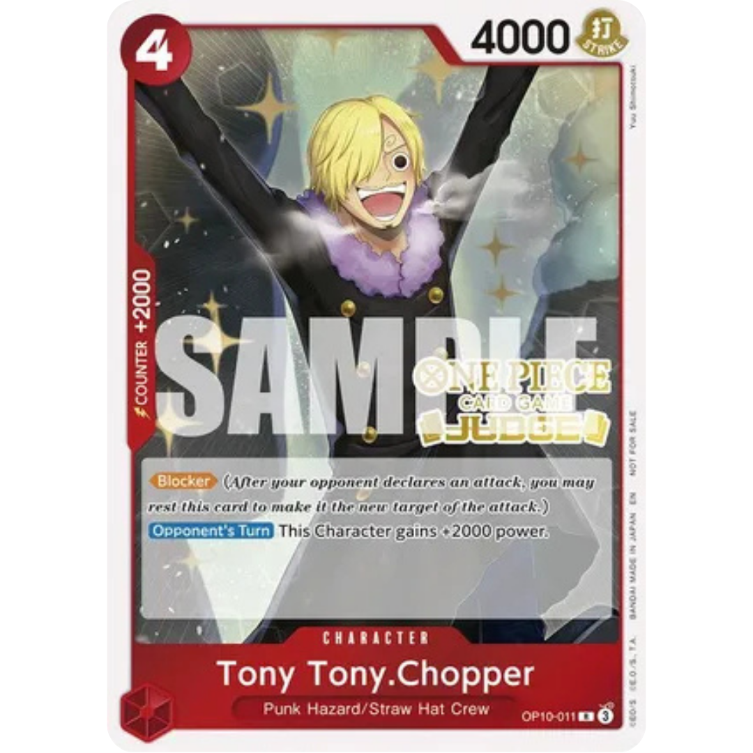 Tony Tony.Chopper (Judge Pack Vol. 6) (OP10-011) - One Piece Promotion Cards Foil