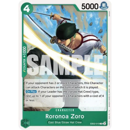 Roronoa Zoro (Tournament Pack 2025 Vol. 3) (EB02-019) - One Piece Promotion Cards